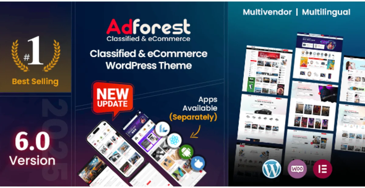 AdForest - Classified Ads WordPress Theme