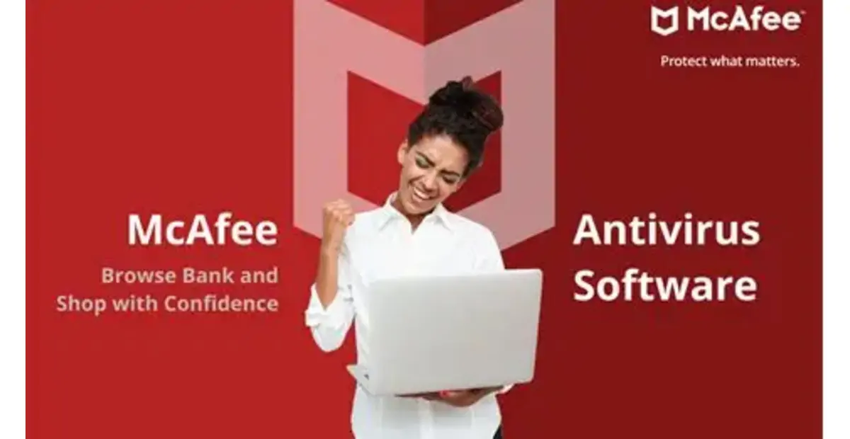 McAfee Antivirus 1 User 1 Year Email Delivery